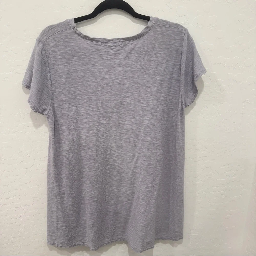Cut Loose Light Purple Short Sleeve Tee - Picture 5 of 5